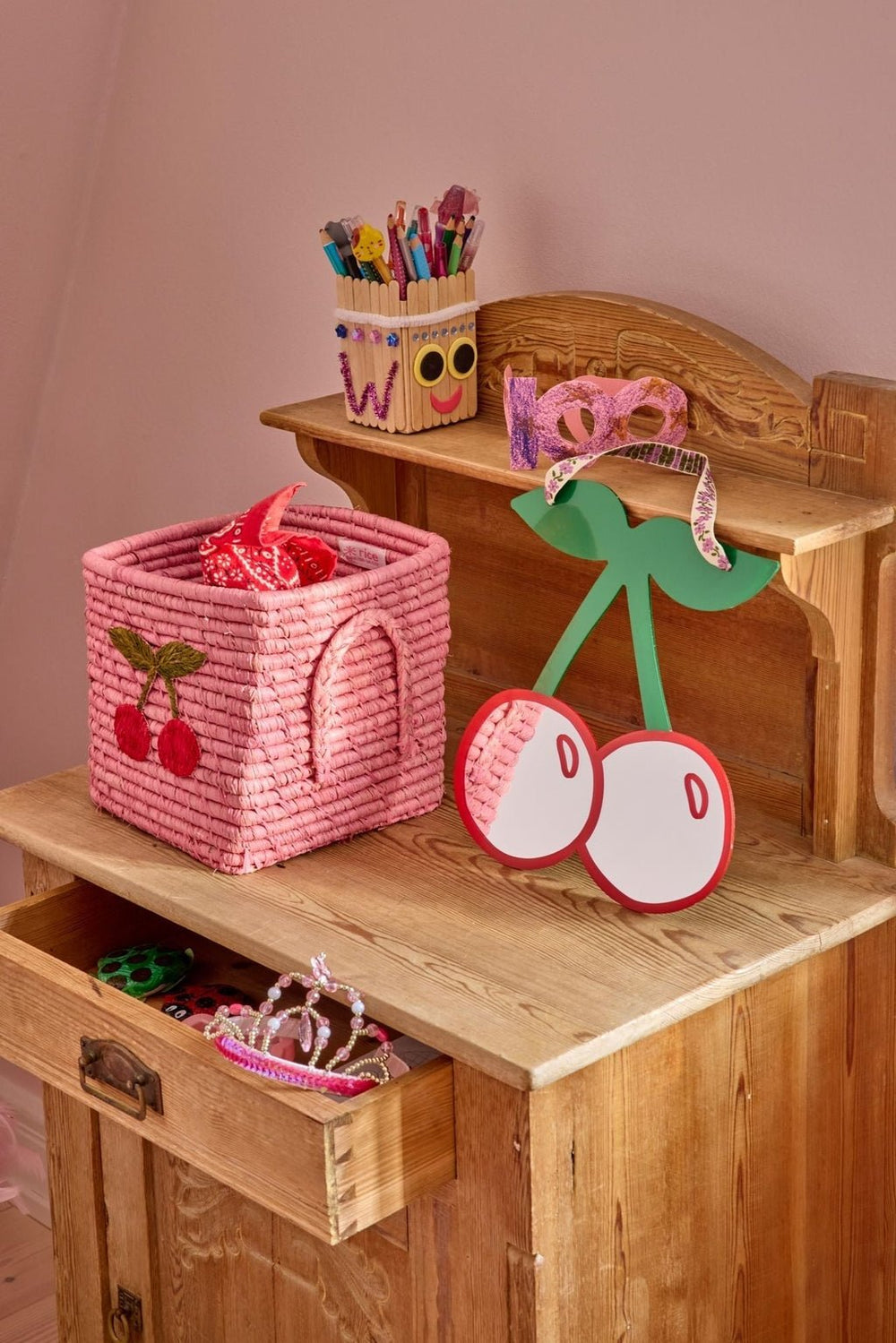 Kinderkamer Spiegel – Kers – Acryl - Rice - CloverLiving.com