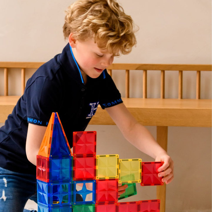 Klassische magnetische Bausteine - 35 Stück - Coblo - CloverLiving.COM