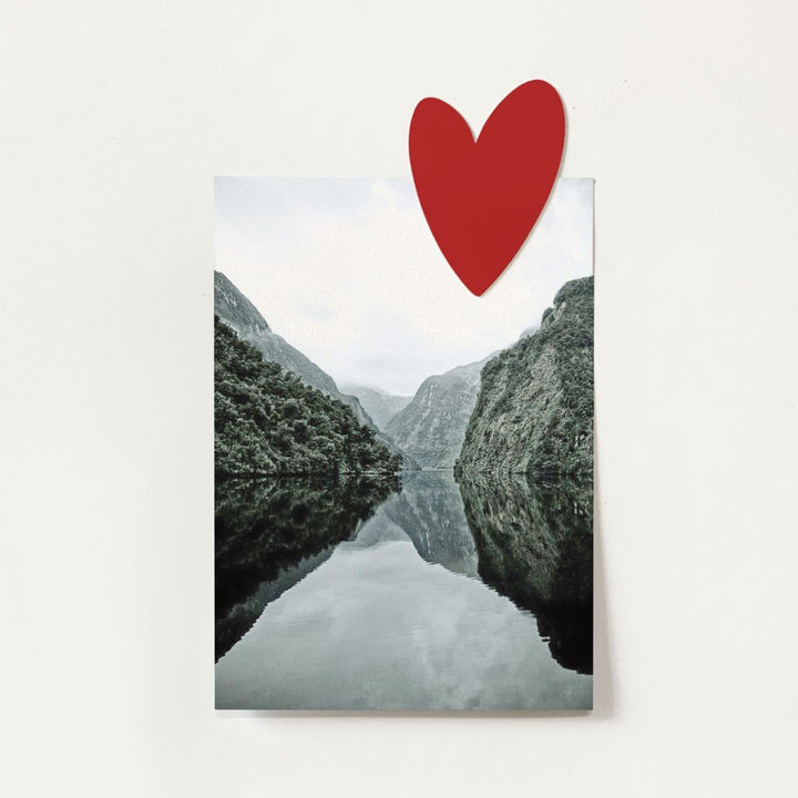 Herzmagnete - rot - 5 Stück - Groovy Magnets - CloverLiving.COM