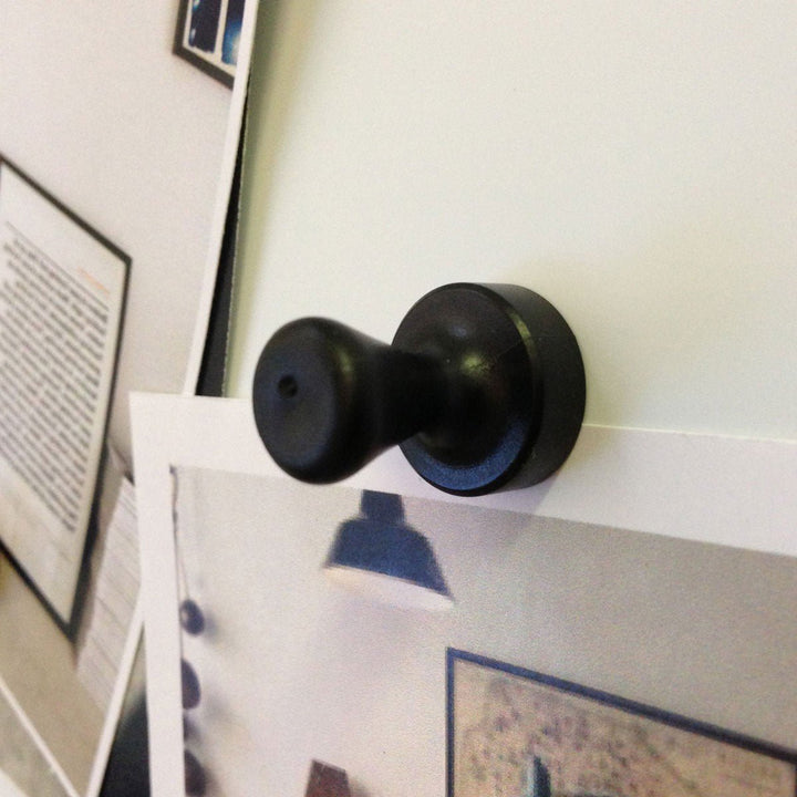 Pfandmagnete - schwarz - 5 Stück - Groovy Magnets - CloverLiving.COM