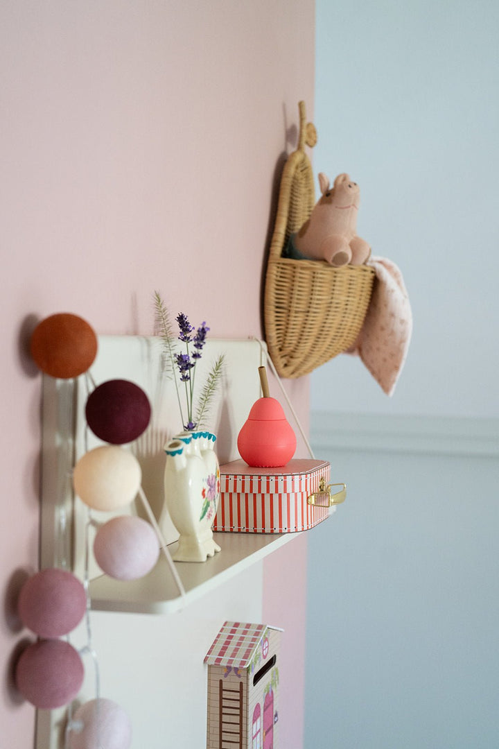 Cotton Balls Light String Fairy - Clover Living - CloverLiving.com