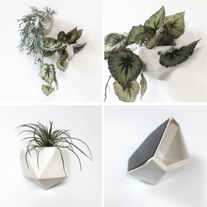 Magnetic wall tray ICO - white - Groovy Magnets - CloverLiving.com