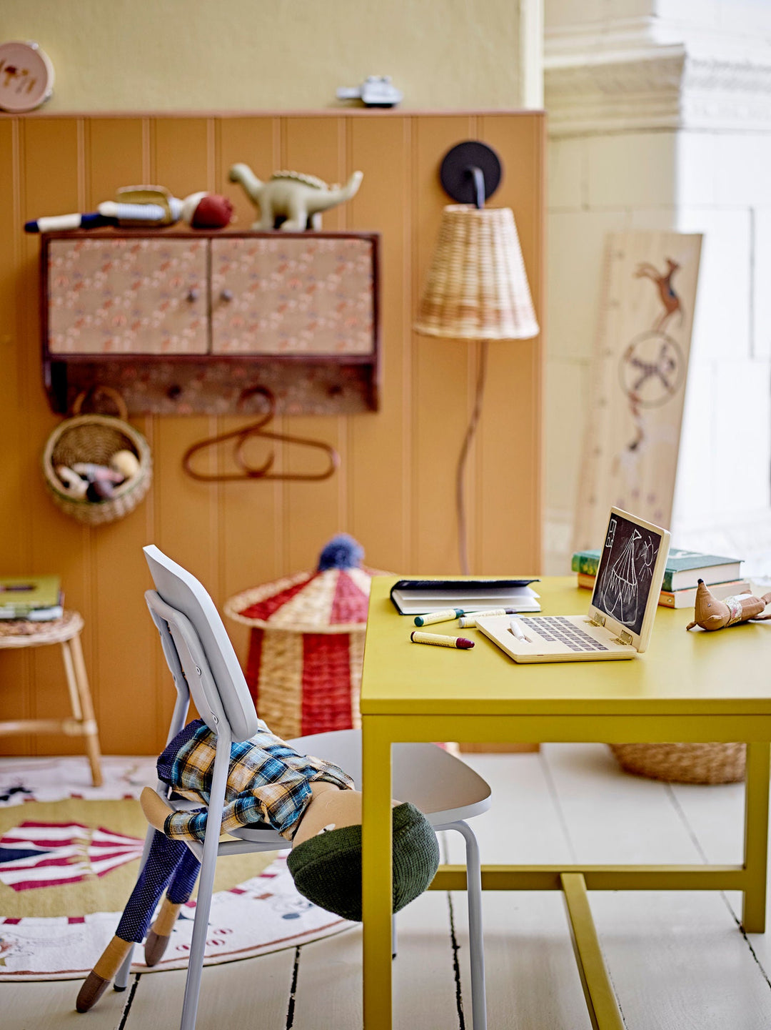 Storage basket Circus Birsen - Ø 40 cm x H 40 cm - Bloomingville - CloverLiving.com