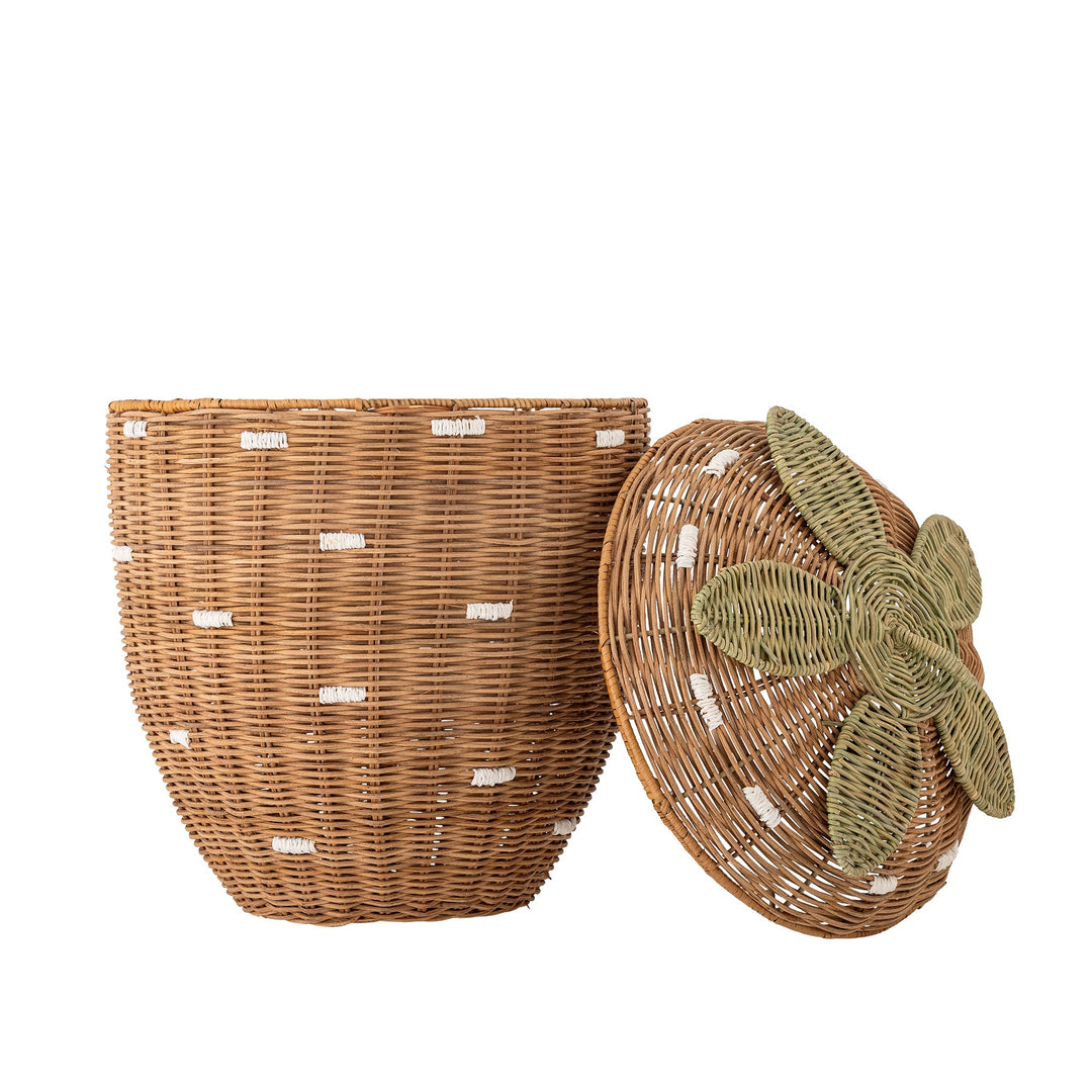 Storage Basket Pelino - Rattan - Bloomingville - CloverLiving.com