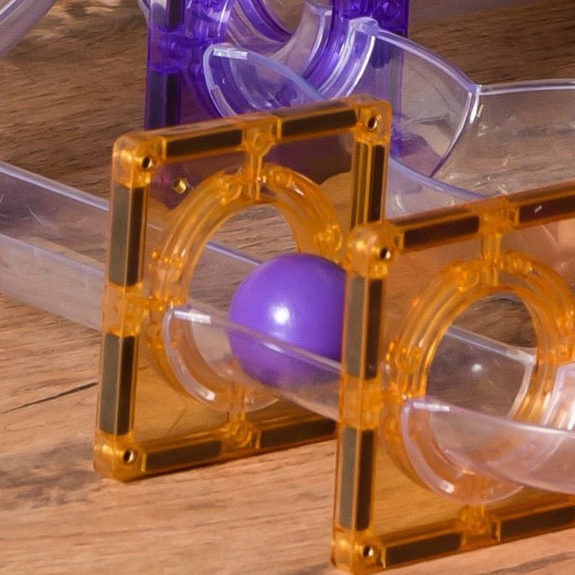 Pastel Marble Run Marbles – 6 pieces - Coblo - CloverLiving.com