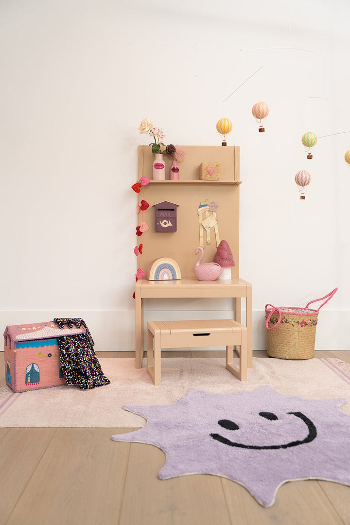 Garland Heart - Raffia - Rice - CloverLiving.com