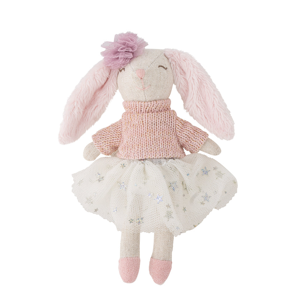 Aankleedpop Milly met koffertje - Bloomingville - CloverLiving.com