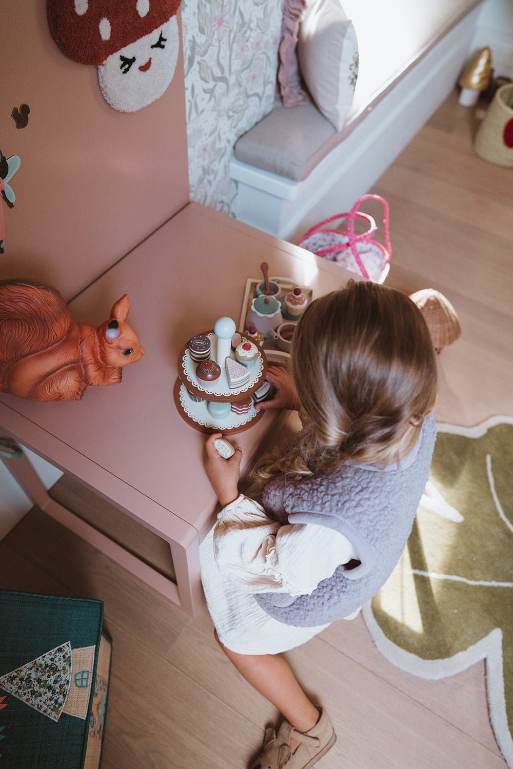 Carlina Speelgoed Taartenset - Hout - Bloomingville - CloverLiving.com