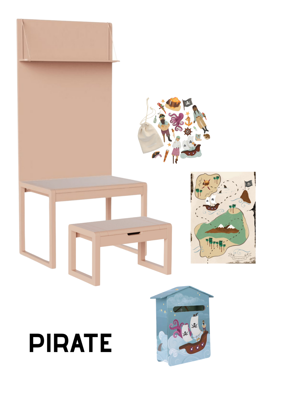 Pippa Peach Paquet 2 - - Pirate