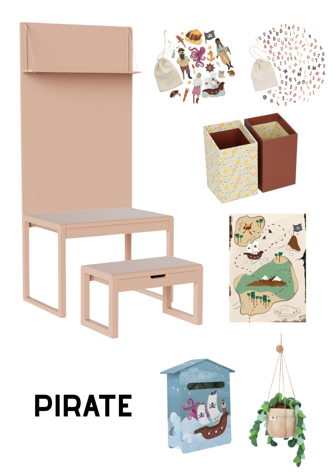 Pippa Peach Paket 3 - - Pirat