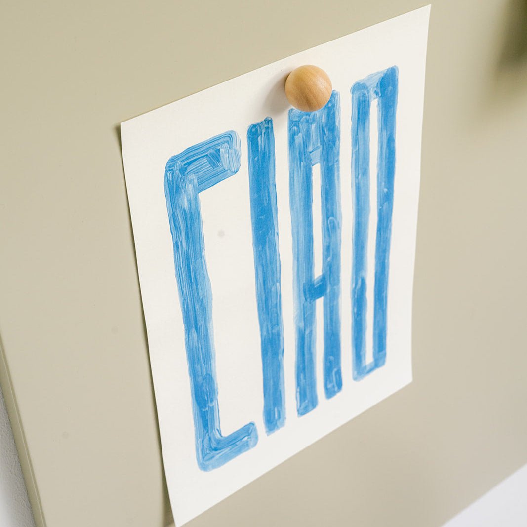 Houten magneetbollen – 5 stuks - Groovy Magnets - CloverLiving.com