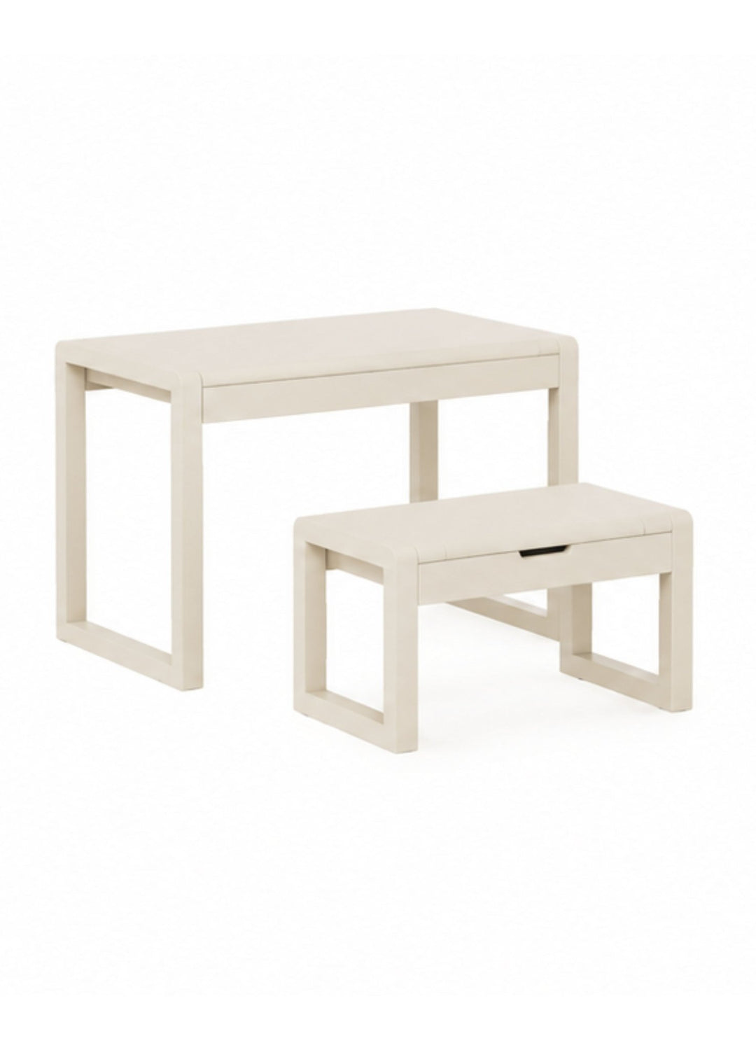 Kinderbureau met verhogers en kruk Alfie Almond - Clover Living - CloverLiving.com