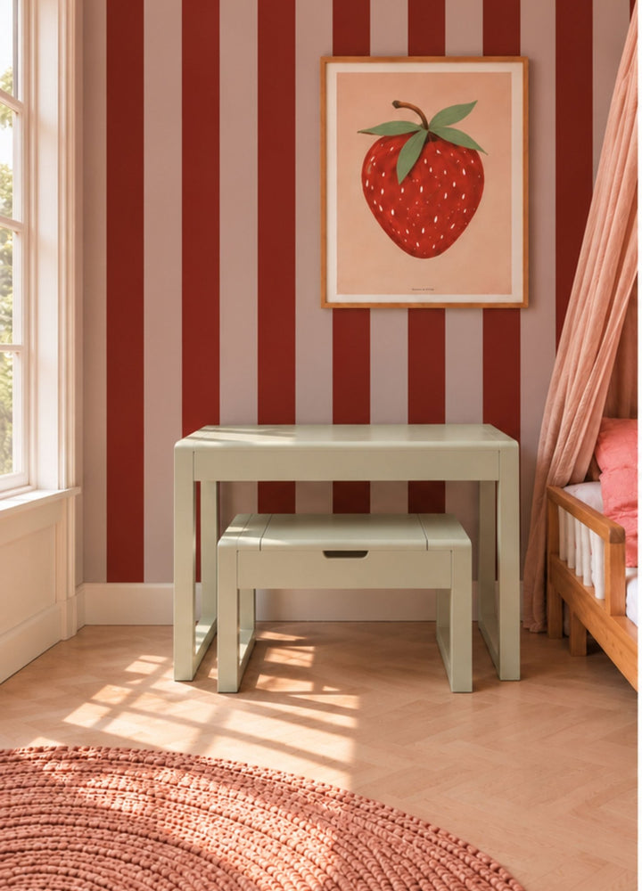 Kinderbureau met verhogers en kruk Olly Olive - Clover Living - CloverLiving.com