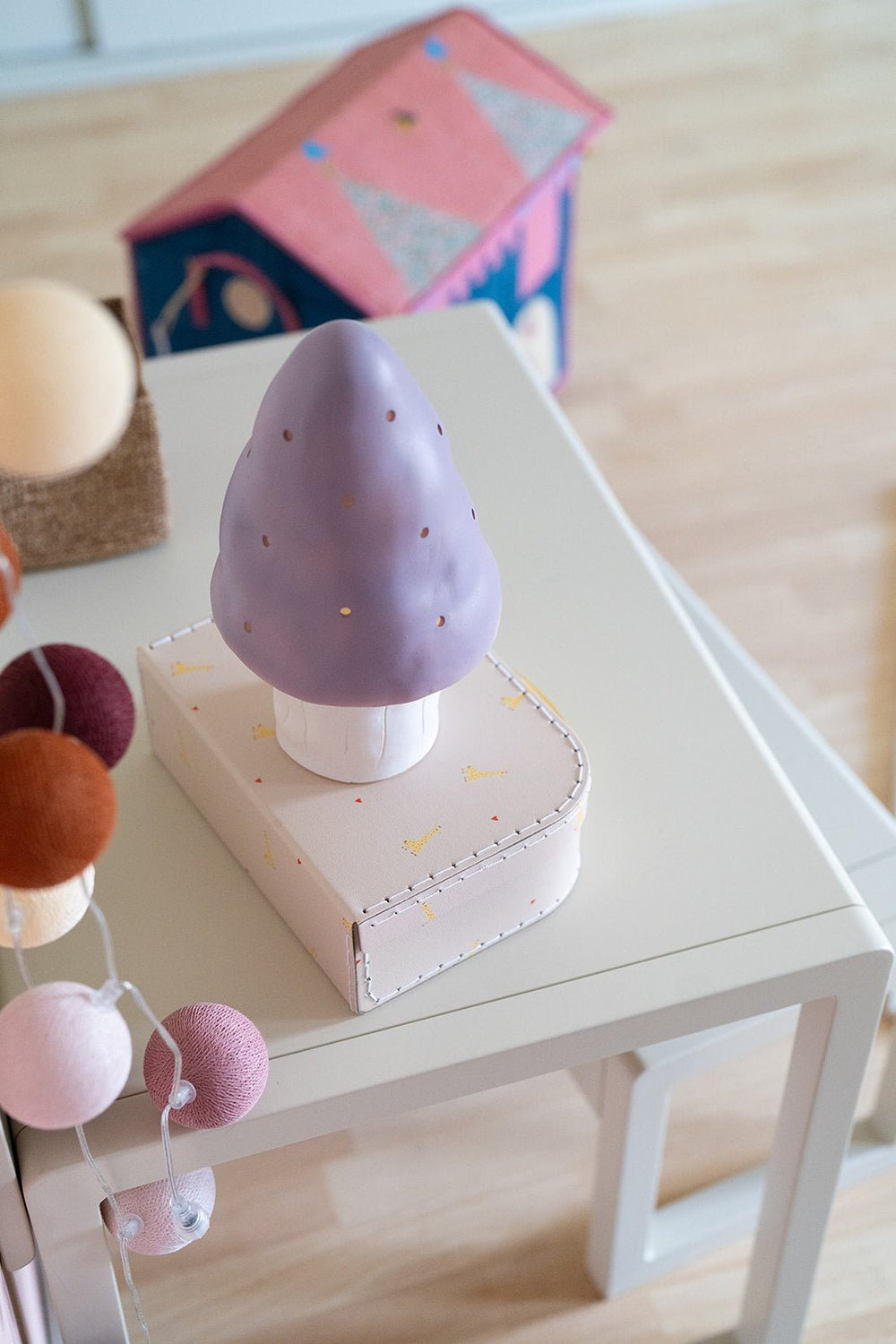 Lamp Kinderkamer Paddenstoel - Lavendel - Heico - CloverLiving.com