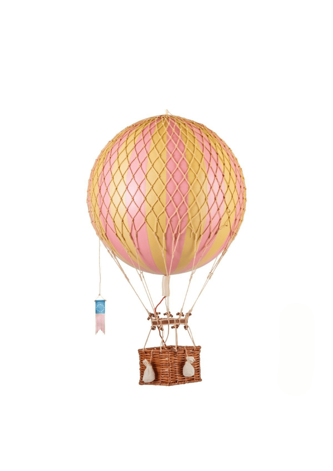 Luchtballon Decoratie Royal Aero Pink - Ø32 cm - Authentic Models - CloverLiving.com