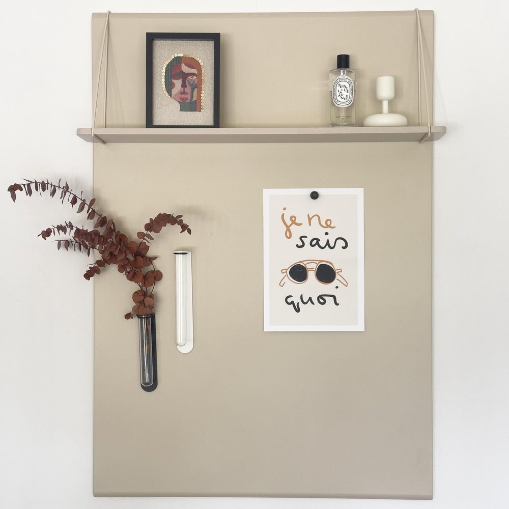 Magnettafel mit Ablage Alfie Almond - Clover Living - CloverLiving.COM