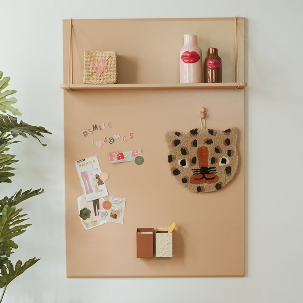Magnettafel mit Ablage Pippa Peach - Clover Living - CloverLiving.COM