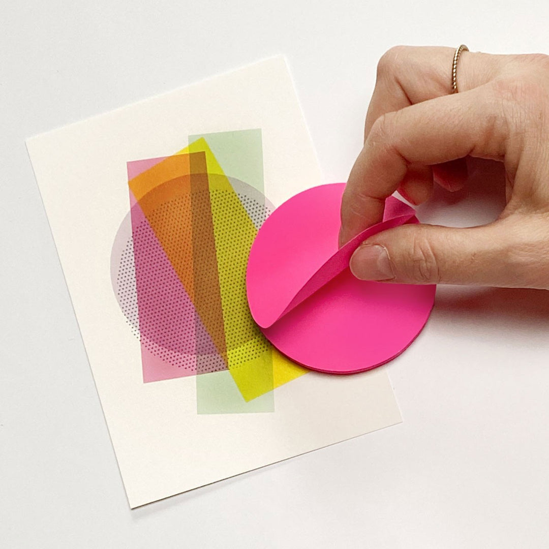 Magnetisch Sticky Notitieblokje – Roze