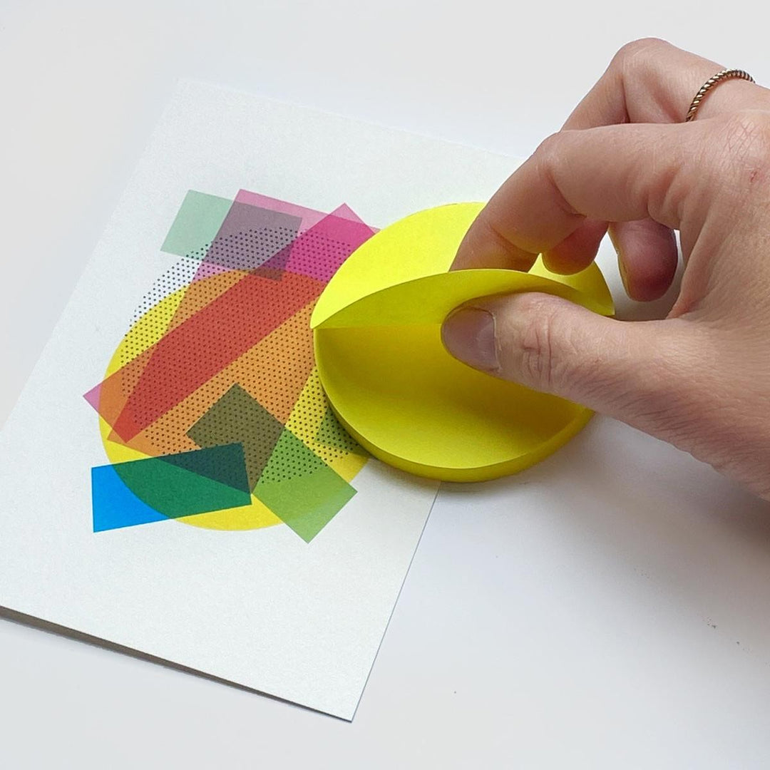 Magnetisch Sticky Notitieblokje – Geel