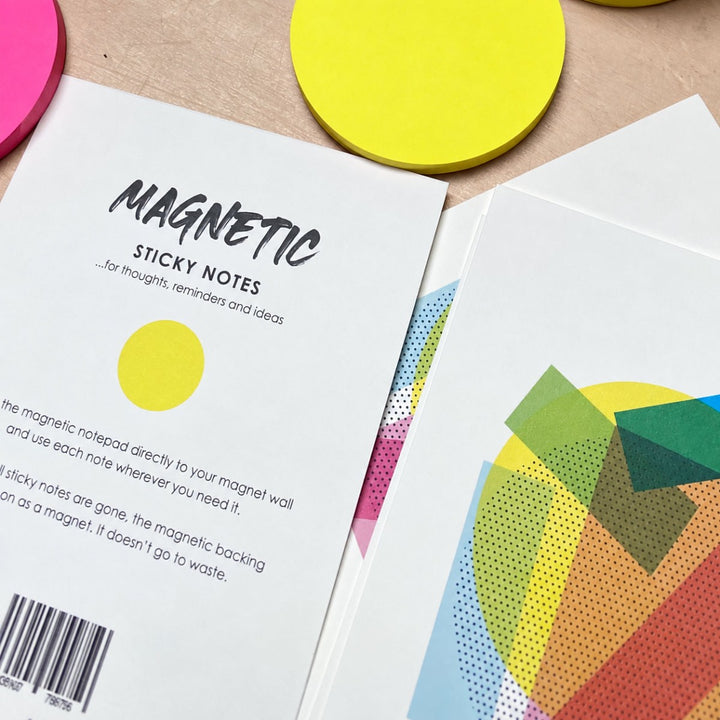 Magnetisch Sticky Notitieblokje – Geel
