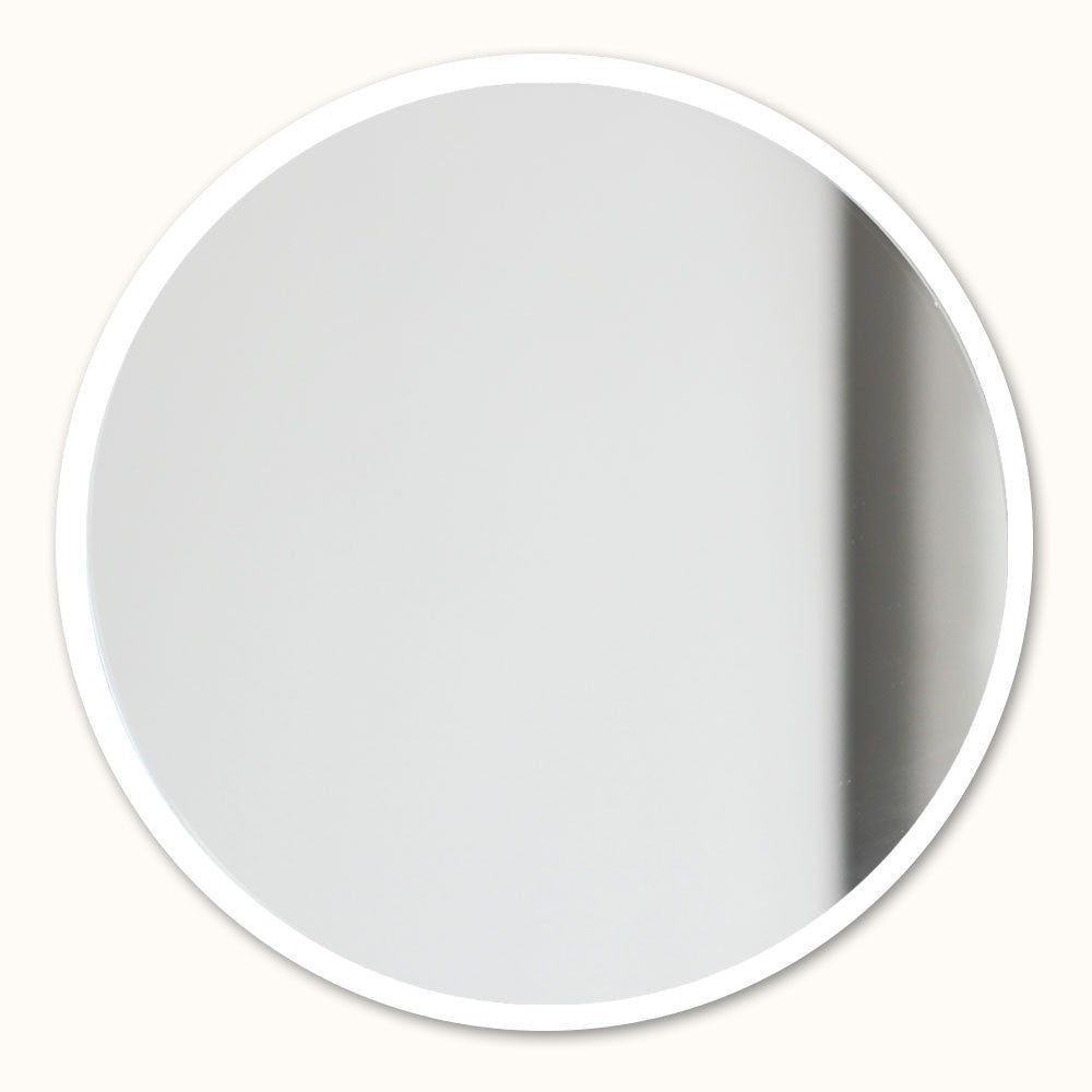 Magnetic Mirror - White - Ø16 cm - Groovy Magnets - CloverLiving.com