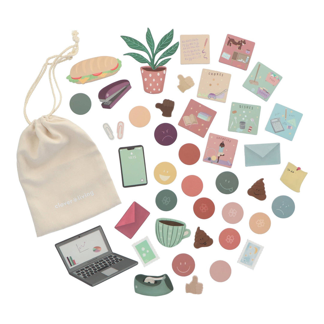 Magnetische Stickers Kids Office - Clover Living - CloverLiving.com
