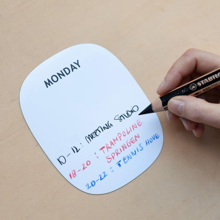 Magnetische weekplanner – set van 8 stuks