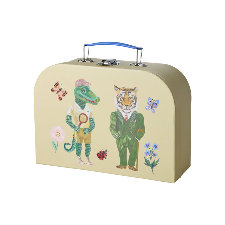 Opbergkoffer Crème Nathalie Lété Print – Set van 3 - Rice - CloverLiving.com