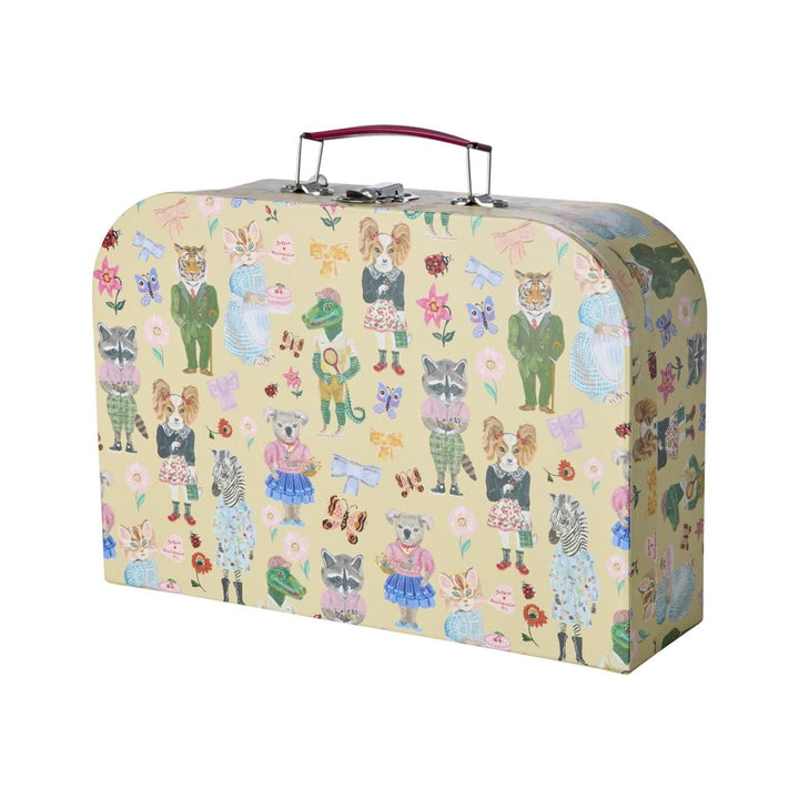 Opbergkoffer Crème Nathalie Lété Print – Set van 3 - Rice - CloverLiving.com