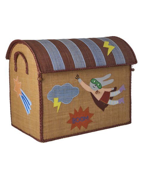 Opbergmand - Thema Hero - Tea - Groot - Rice - CloverLiving.com