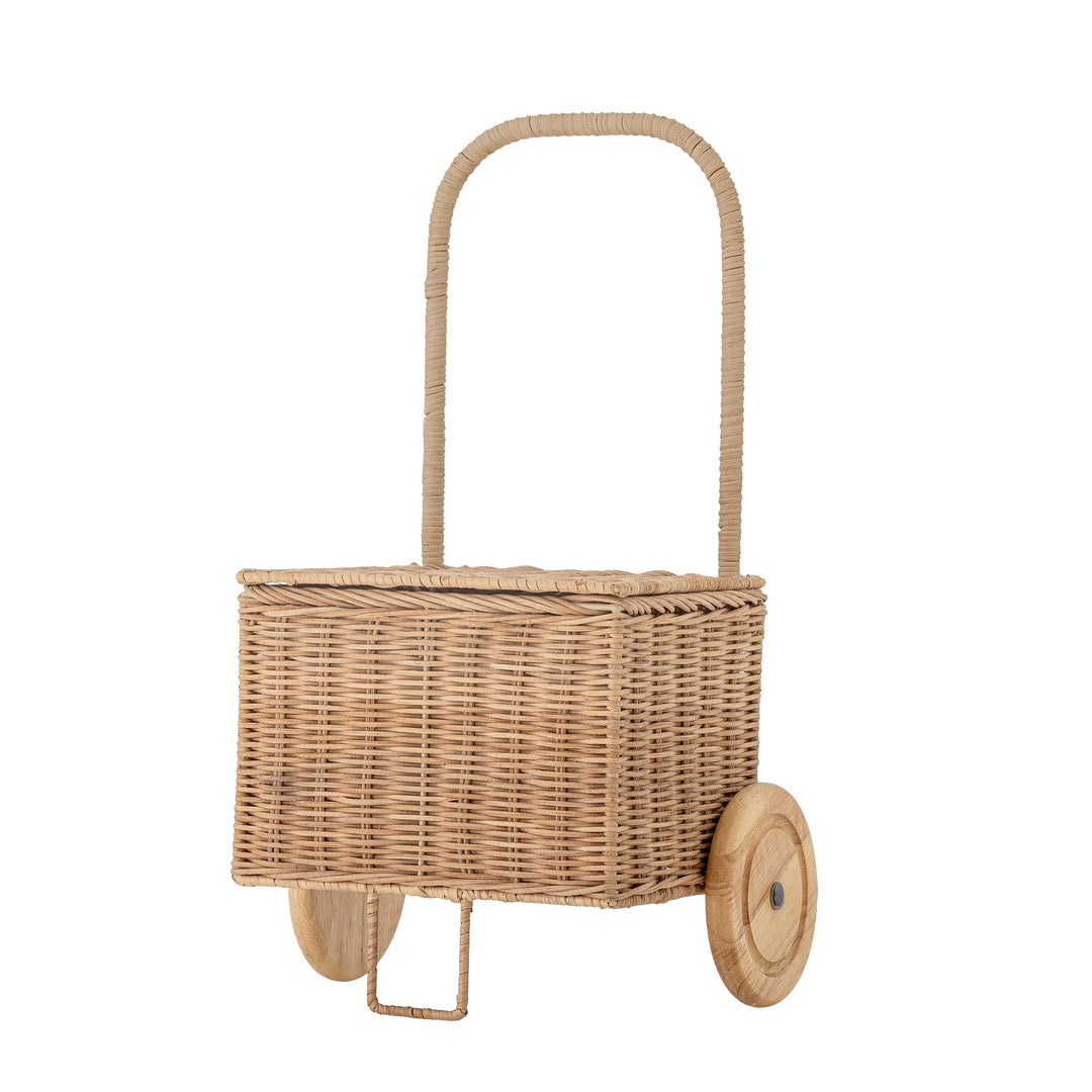 Opbergmand Trolley Penne - Rotan - Bloomingville - CloverLiving.com