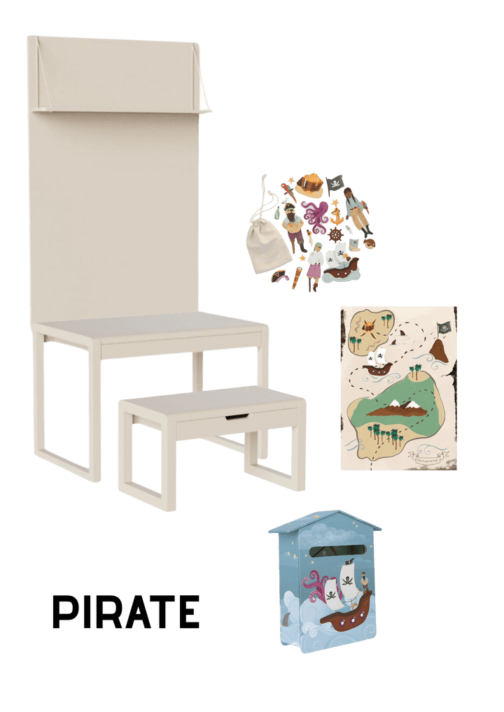 Pakket 2 - Alfie Almond - Piraat - Clover Living - CloverLiving.com