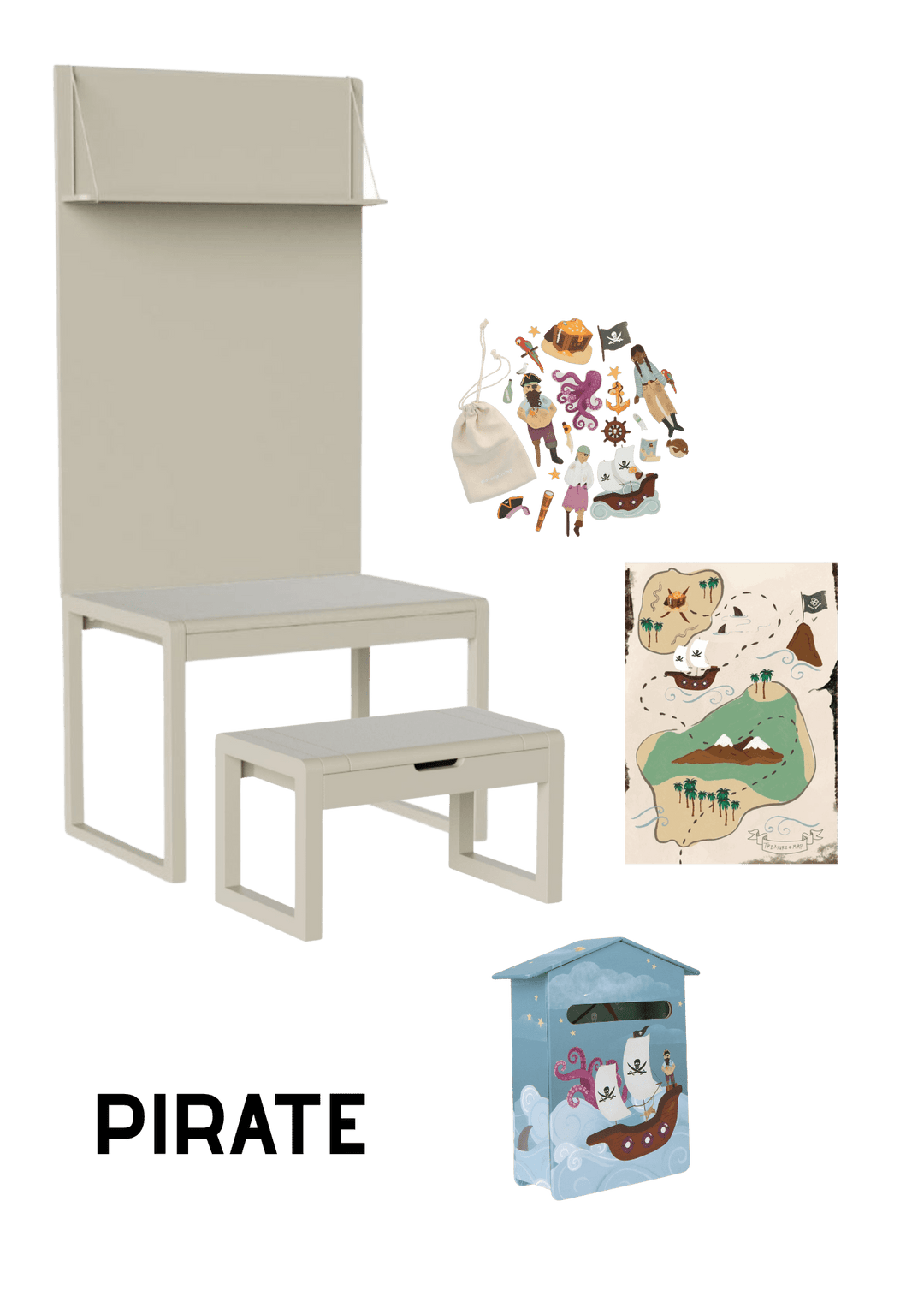 Paket 2 - Olly Olive -Pirat- Clover Living - CloverLiving.COM