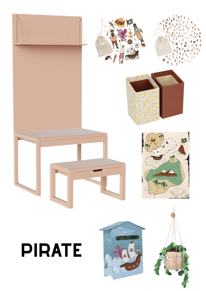 Package 3 - Pippa Peach -Pirate- Clover Living - CloverLiving.com