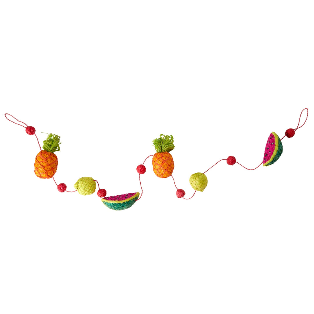 Raffia Slinger Fruit - Rice - CloverLiving.com