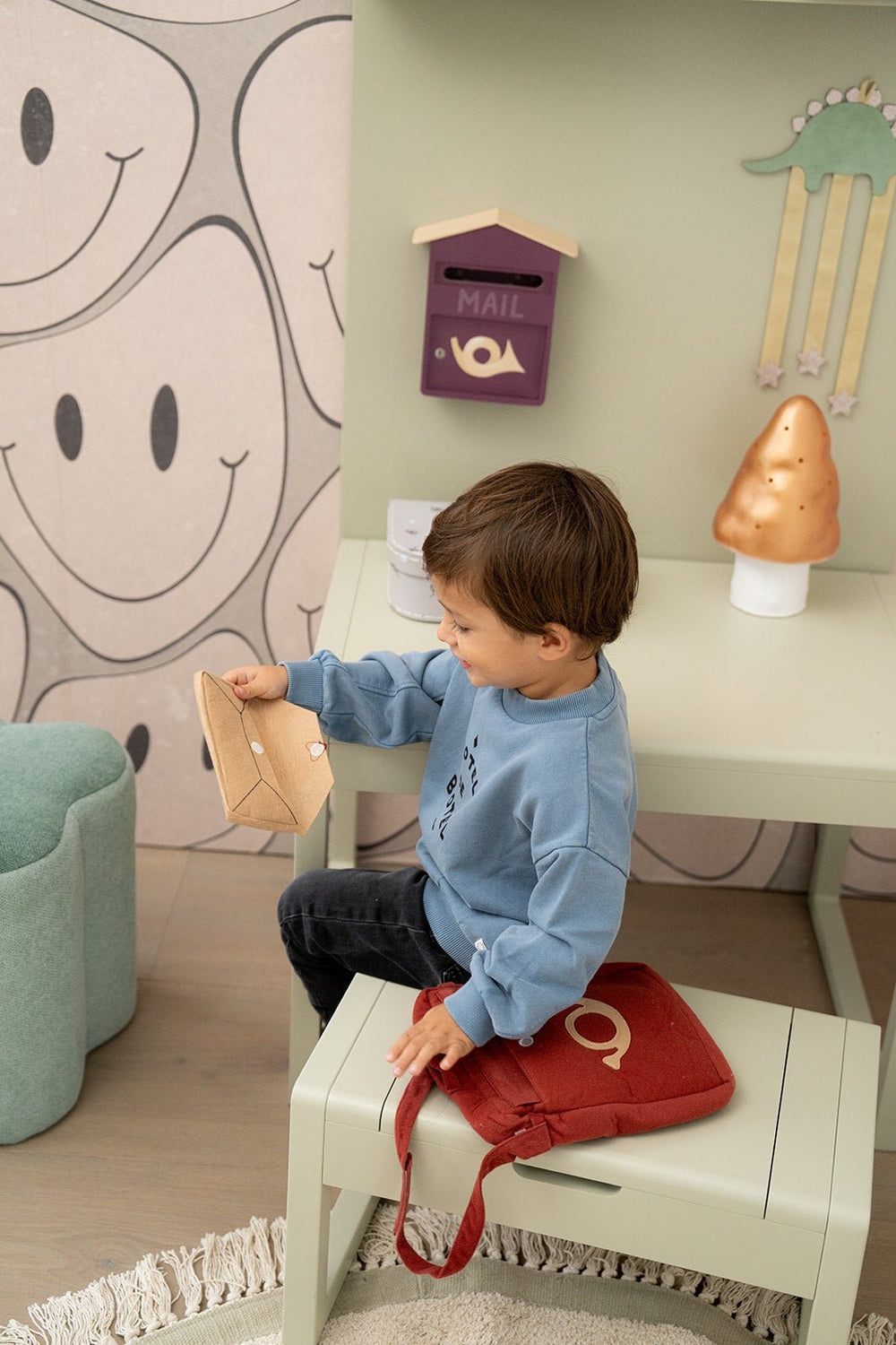 Speelset postbode - Louie - Bloomingville - CloverLiving.com