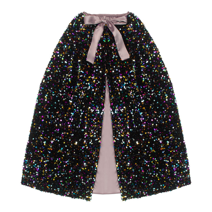 Verkleedcape Rainbow Dazzle Sequin