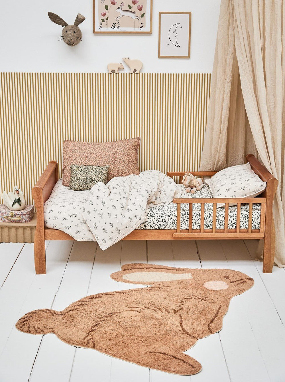 Vloerkleed Bunny - Tapis Petit - CloverLiving.com