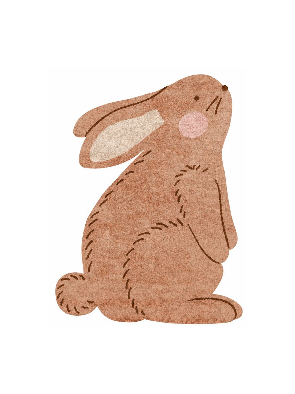 Vloerkleed Bunny - Tapis Petit - CloverLiving.com