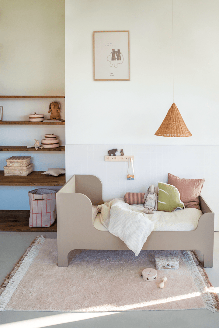 Vloerkleed Kinderkamer Jules Pink - Tapis Petit - CloverLiving.com