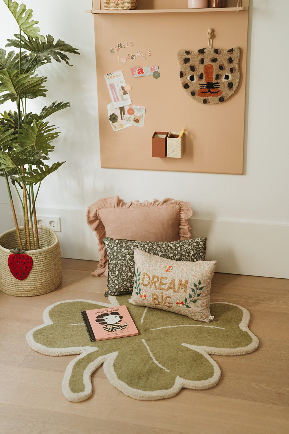 Wandhanger Luipaard - Oyoy - CloverLiving.com