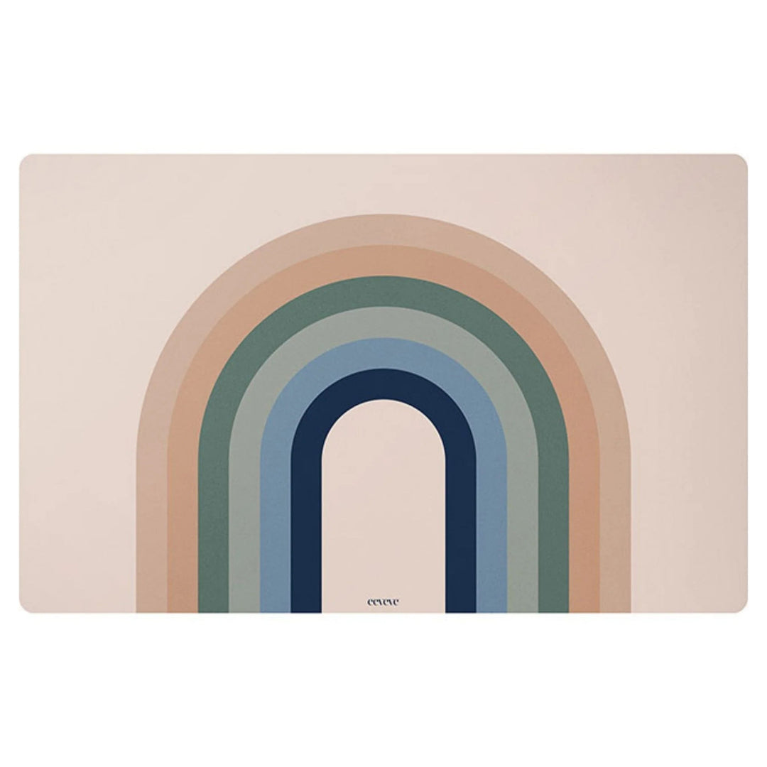 Schreibtischunterlage Regenbogen - grün - Eeveve - CloverLiving.COM