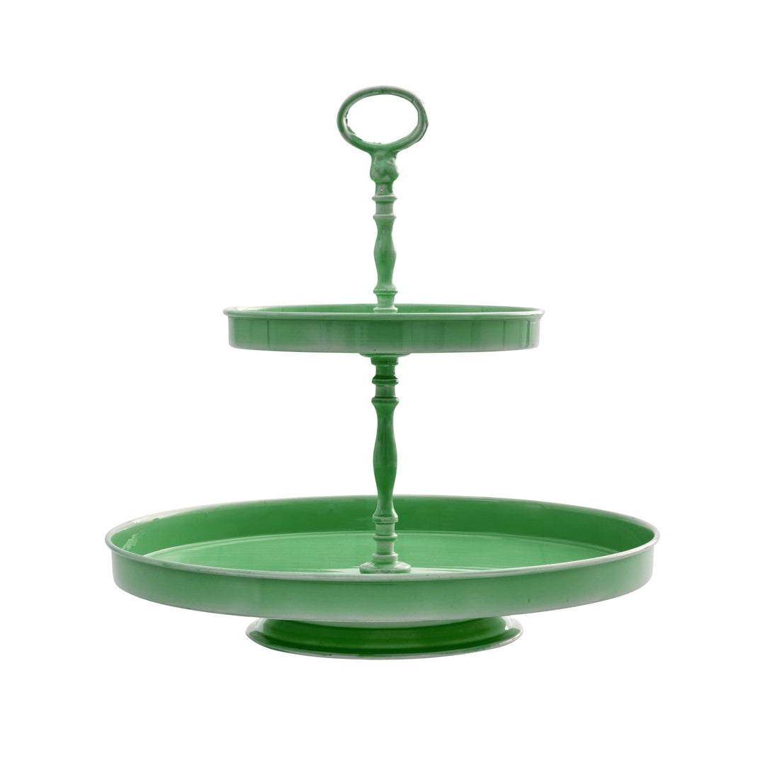 Etagere Metall - Grün - Groß - Rice - CloverLiving.COM