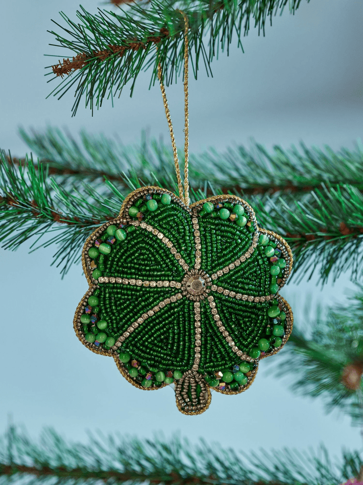 Kleeperle Weihnachtsdekoration - Grün - Rice - CloverLiving.COM