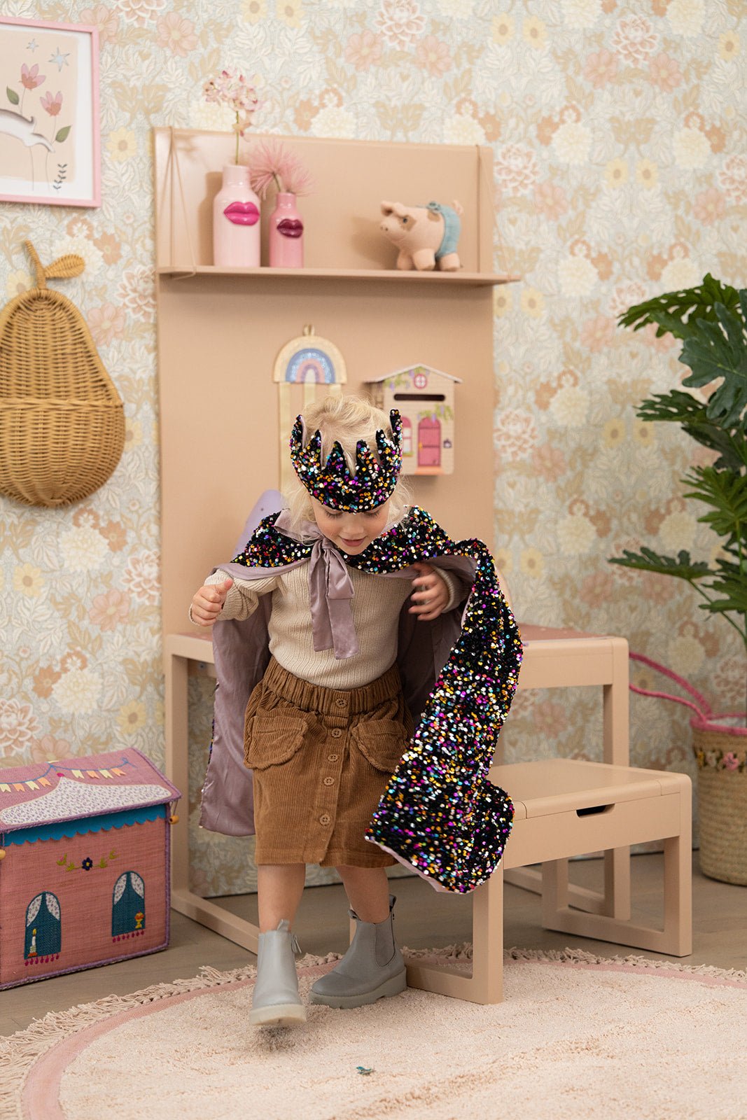 Krone Regenbogen Dazzle Pailletten - Mimi & Lula - CloverLiving.COM