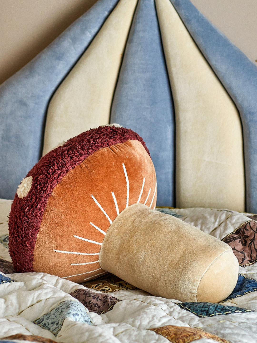Kissen Pilz - Rot - 40 x 38 cm - Bloomingville - CloverLiving.COM