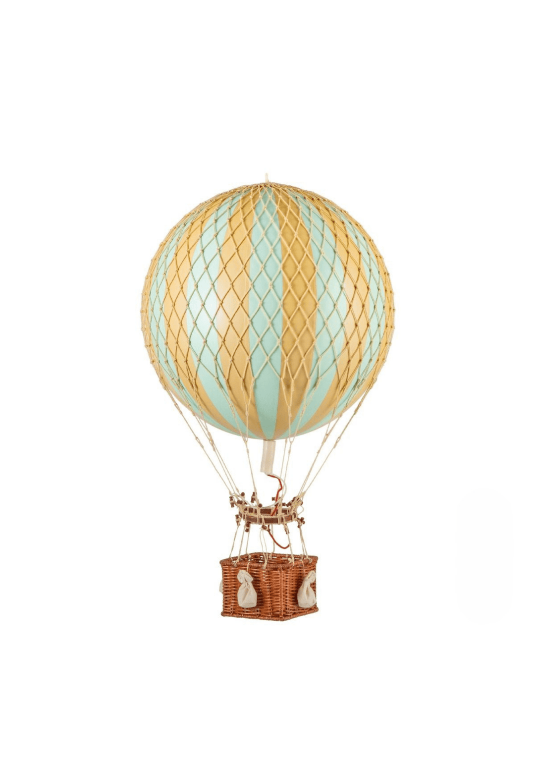 Heißluftballon Dekoration Royal Aero Mint - Ø32 cm - Authentic Models - CloverLiving.COM