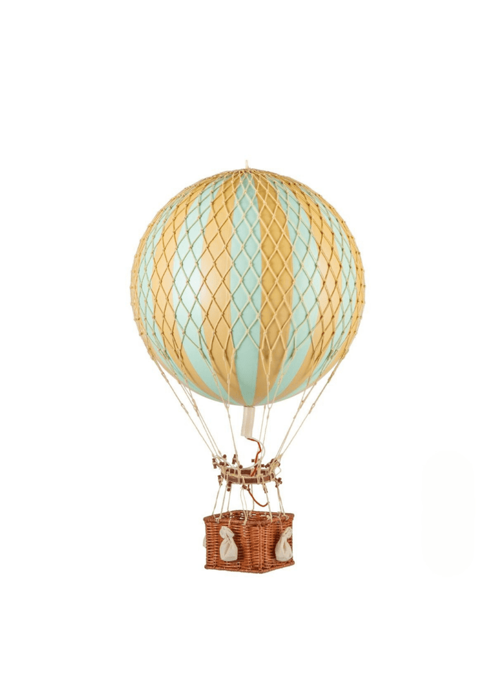 Heißluftballon Dekoration Royal Aero Mint - Ø32 cm - Authentic Models - CloverLiving.COM