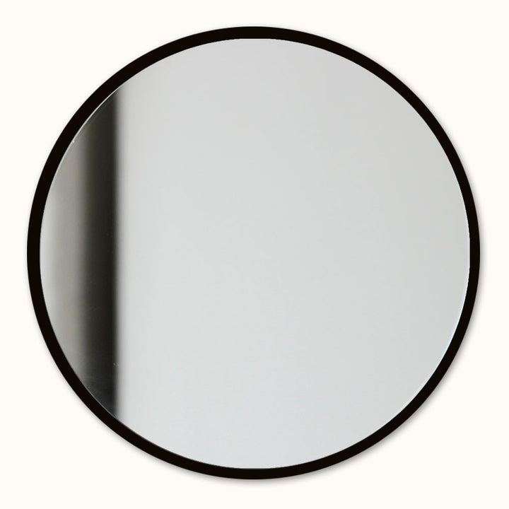 Magnetischer Spiegel - schwarz - Ø16 cm