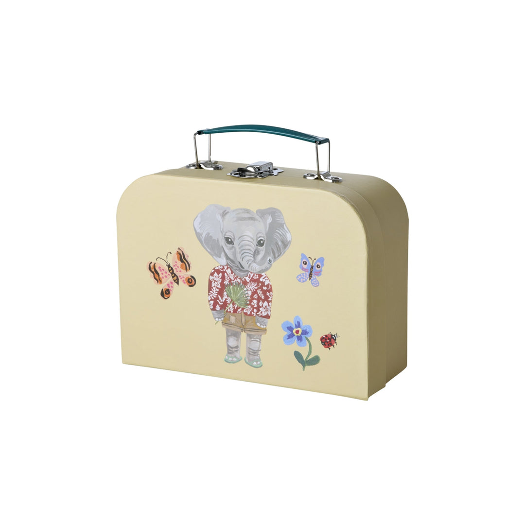 Aufbewahrungskoffer Creme Nathalie Lété Print – 3er Set - Rice - CloverLiving.COM